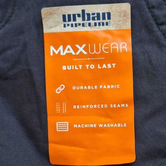 NWT Urban Pipeline Boys Cargo Shorts Max Wear Adjustable Waist Ultimate Twill 12 - Picture 4 of 9